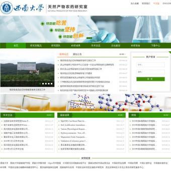 天然产物相关网站赏析 从视觉美学到信息架构的重庆视角